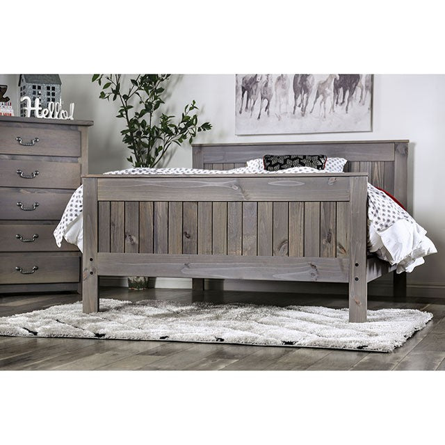 Rockwall Bed Gray