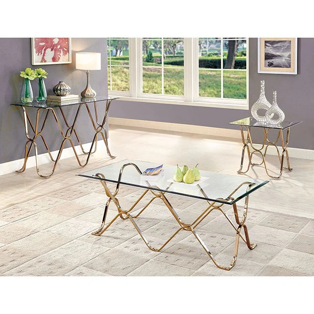 Vador Sofa Table Champage