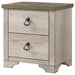 Crown Mark Patterson Nightstand in Driftwood Grey image