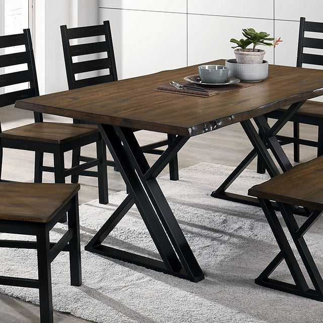 Barbary Dining Table Set with Bench