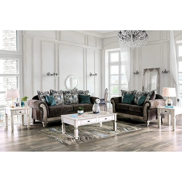 Cerise Love Seat Gray7