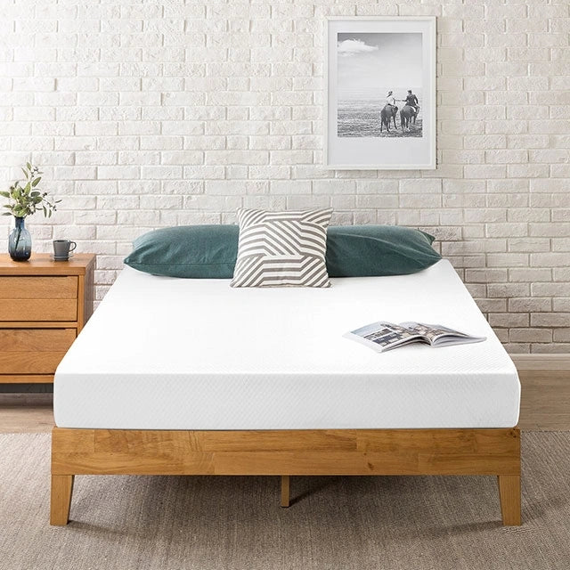 Artemisia 6" Memory Foam Mattress White Fabric