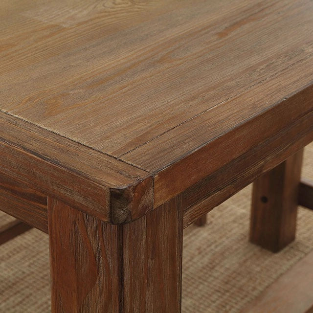 Sania 5 Pc Counter Ht Table Set Oak