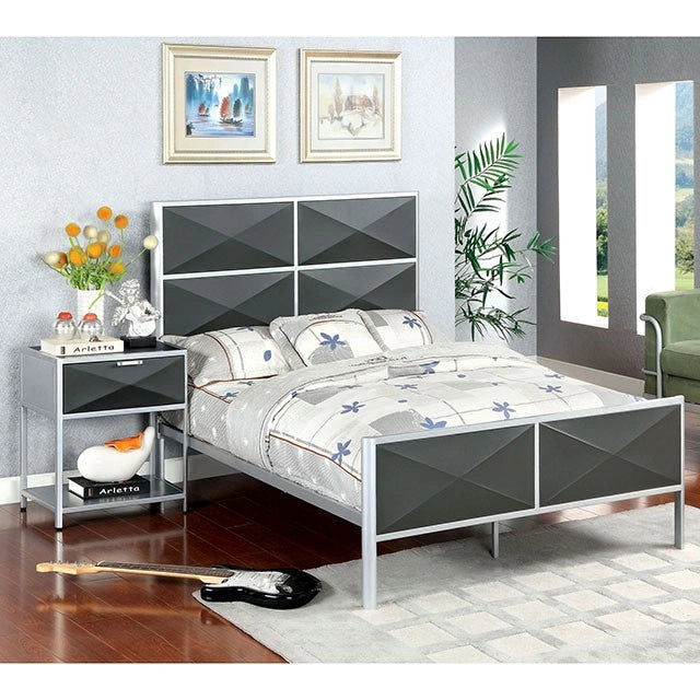 Largo Full Bed Silver