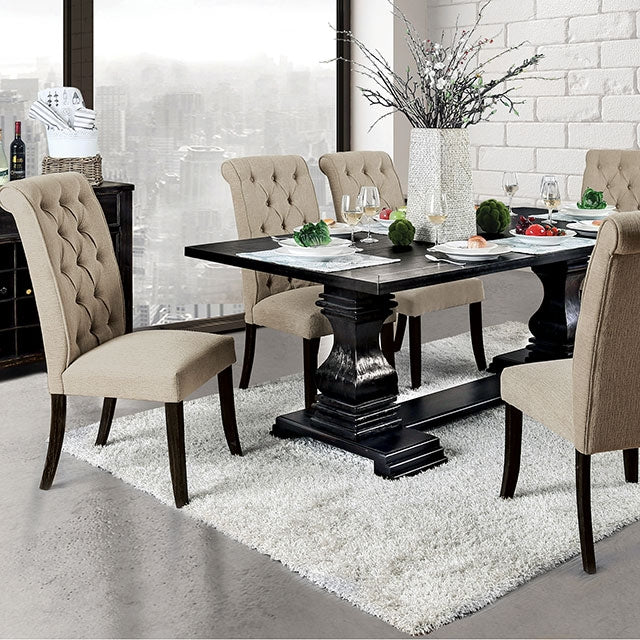 Nerissa 7 Pc Dining Table Set