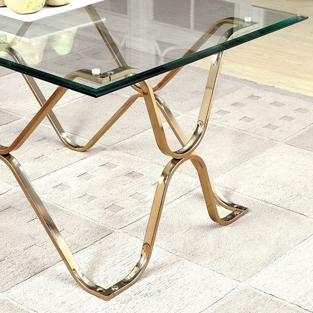 Vador Sofa Table Champage