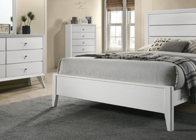 Dortmund Queen Bed White