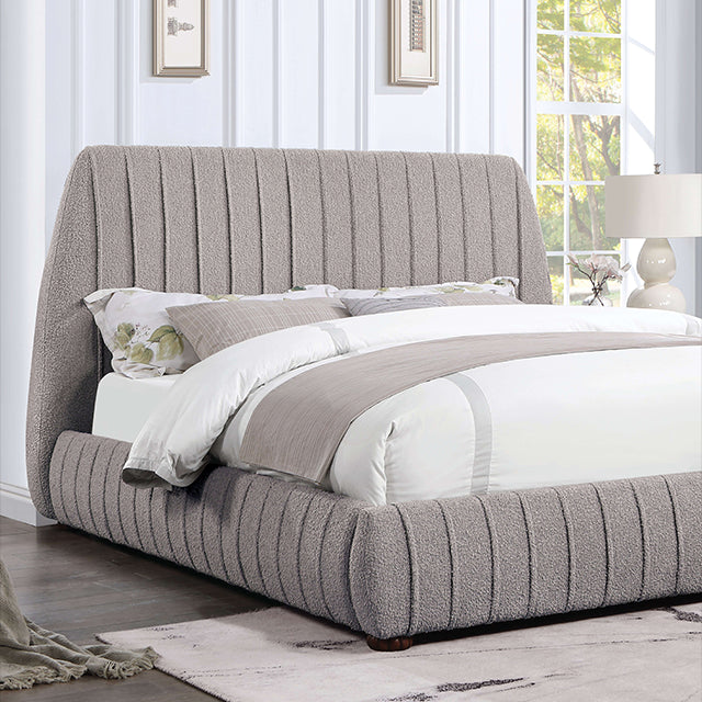 Sherise Cal.King Bed Gray