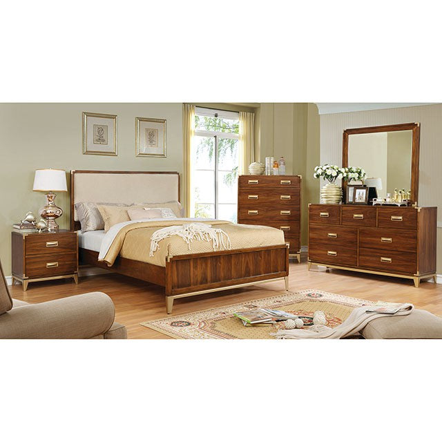 Tychus Cal.King Bed Oak