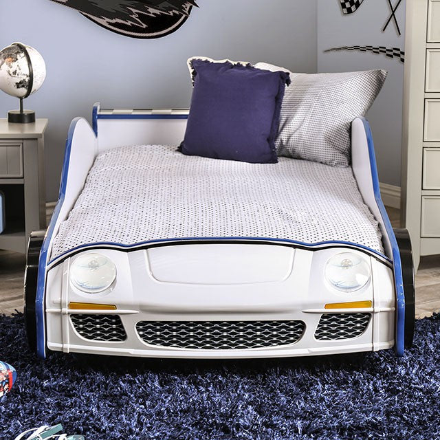 Poe Twin Bed Blue