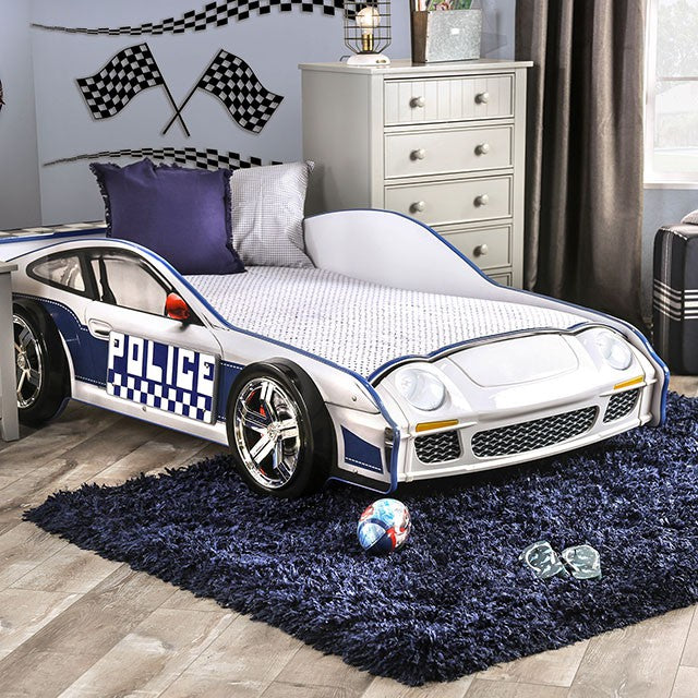 Poe Twin Bed Blue