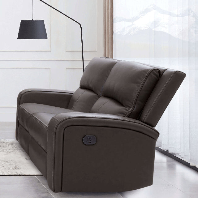 Vasilios Power Loveseat Gray