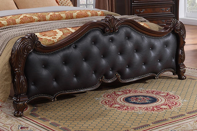 Ventresca Bed White & Chrome