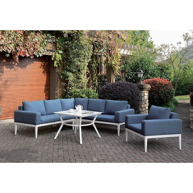 Sharon Sectional White