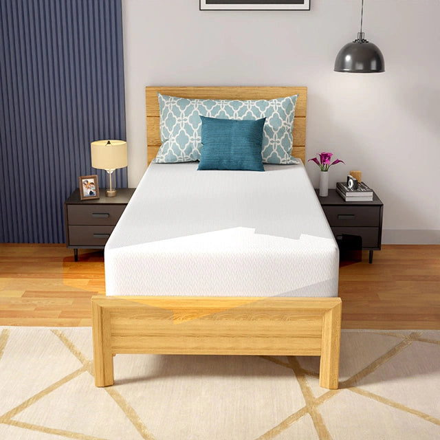 Coreopsis 12" Twin Memory Foam Wave Comfort White
