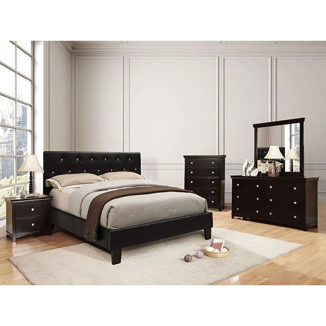 Velen Bed Black & White