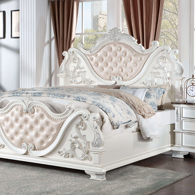 ESPARANZA Cal.King Bed, Brown Cherry