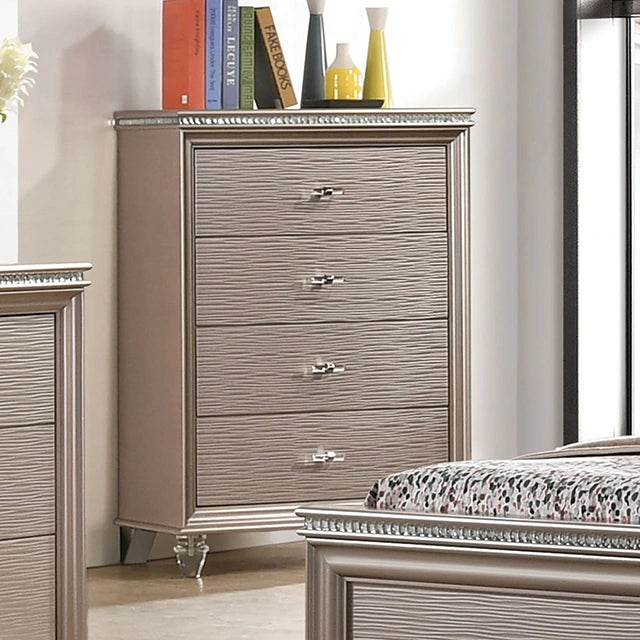 ALLIE Chest Beige & Brown