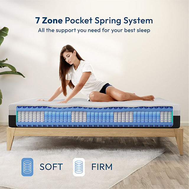 Verbena 12" Hybrid Pocket Coil Mattress