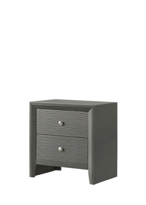DENKER NIGHTSTAND GUN METAL