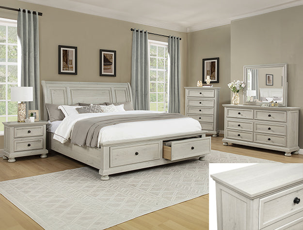 Claribelle Night Stand-White