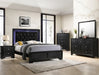 Crown Mark Micah Twin Panel Bed in Black B4350-T image