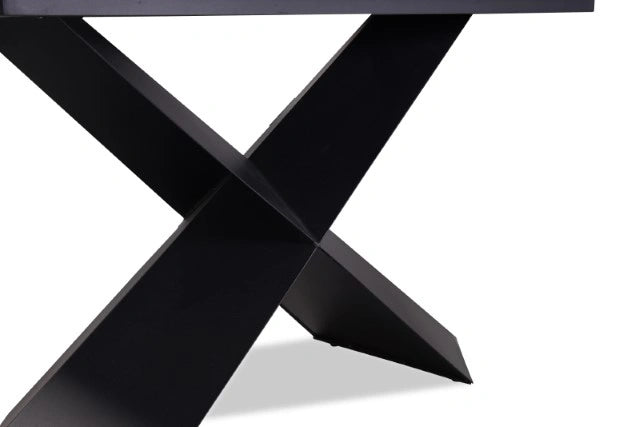 Lenvik 7 Pc Dining Table Set Black