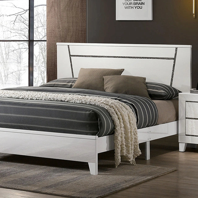 Magdeburg Bed Black & White