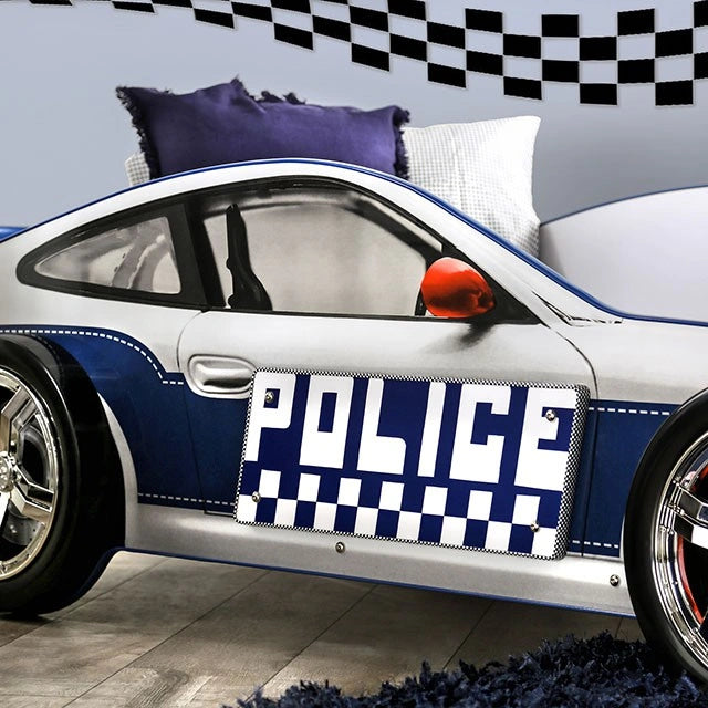 Poe Twin Bed Blue