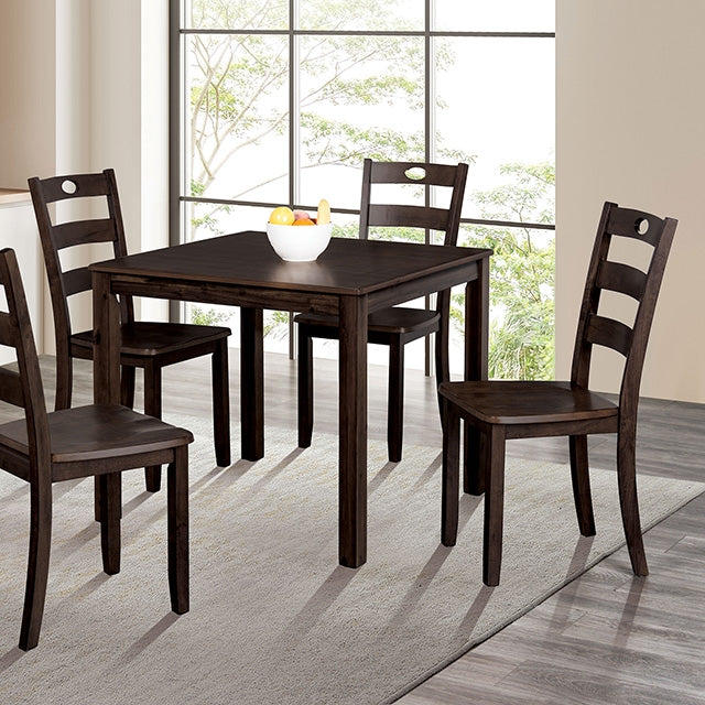 Lubbock 5 Pc. Dining Table Set Expresso