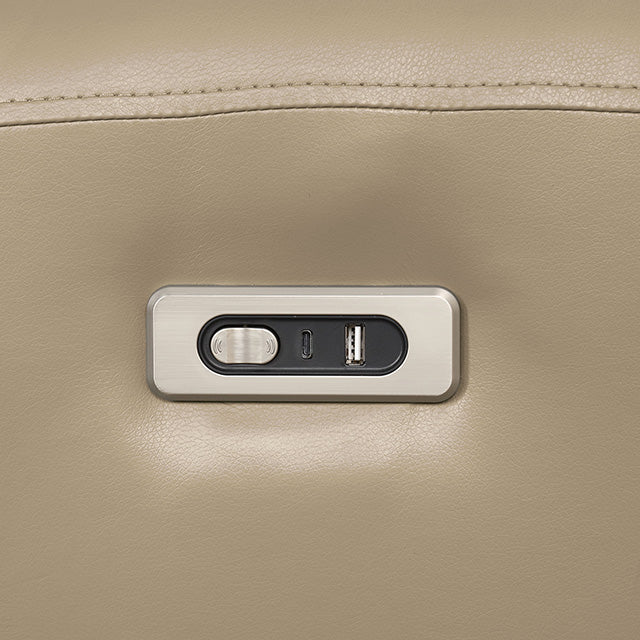 Schlieren Power Sofa Beige