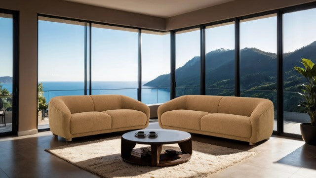 Kolvere Loveseat Brown