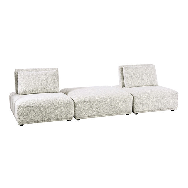 Stavanger 2-Seater w/ Square Ot Gray