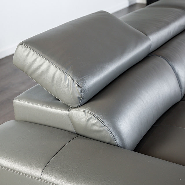 Vadso Sectional, Right Chaise Dark