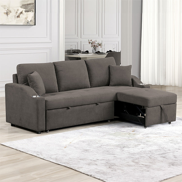Royden Sleeper Sofa Gray