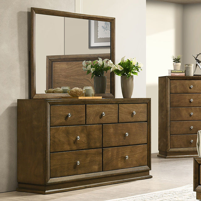 Kirkham 7-Drawer Dresser Walnut