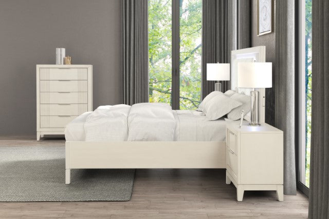 Isadore Bed White