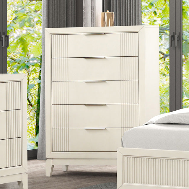 Isadore Chest White