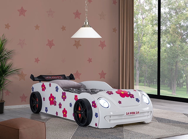 Jourley Car Bed White