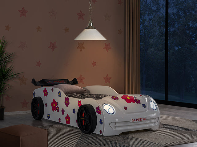 Jourley Car Bed White