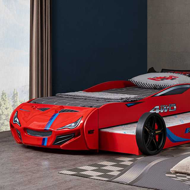 Tracklite Car Bed Red