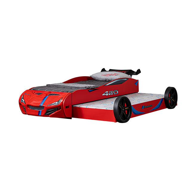 Tracklite Car Bed Red