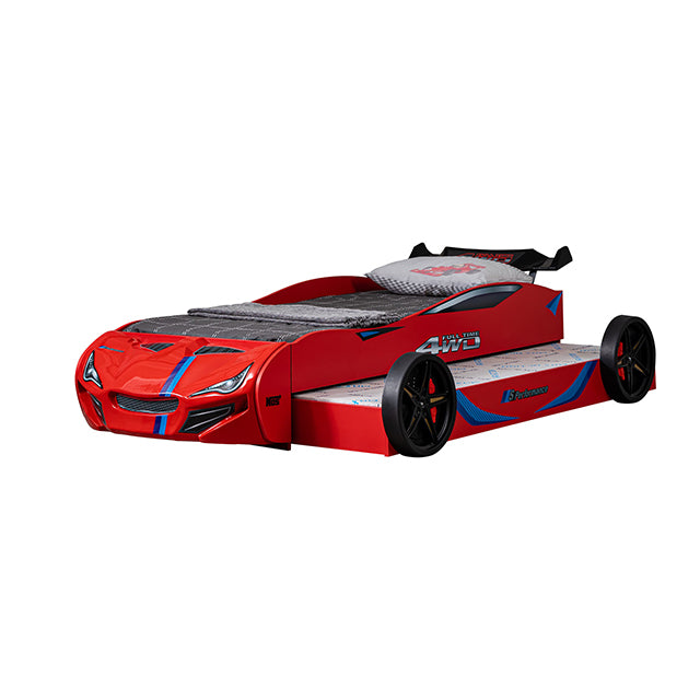 Tracklite Car Bed Red