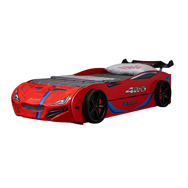Tracklite Car Bed Red