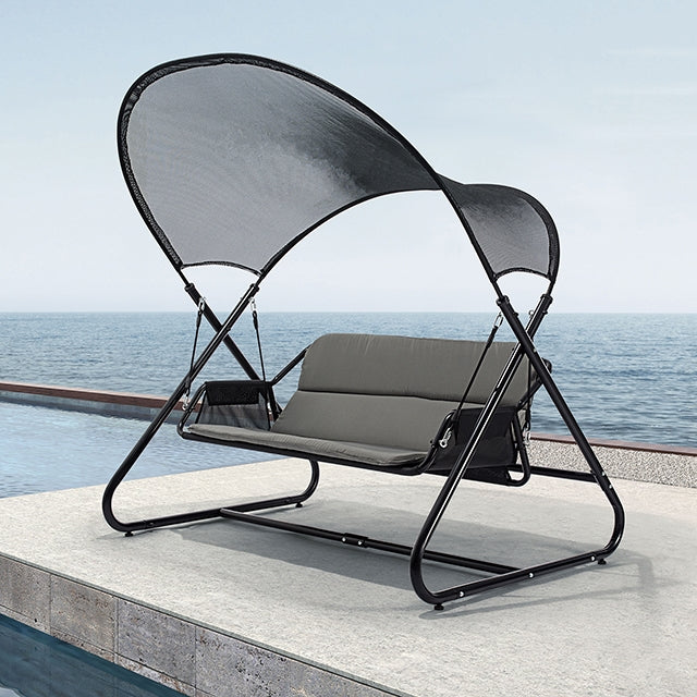 Sandor Swing Chair Black