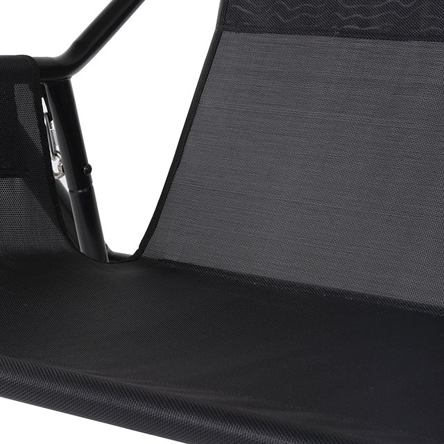 Sandor Swing Chair Black