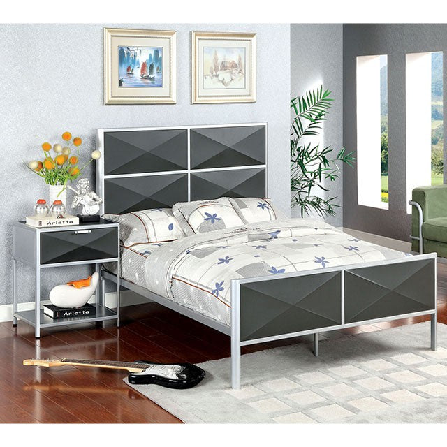 Largo Full Bed Silver