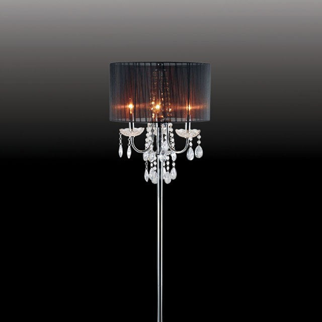 Jada Black Floor Lamp