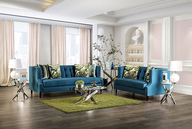 Azuletti Loveseat Green