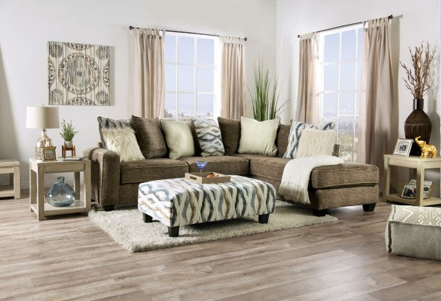 Kempston Sectional Brown